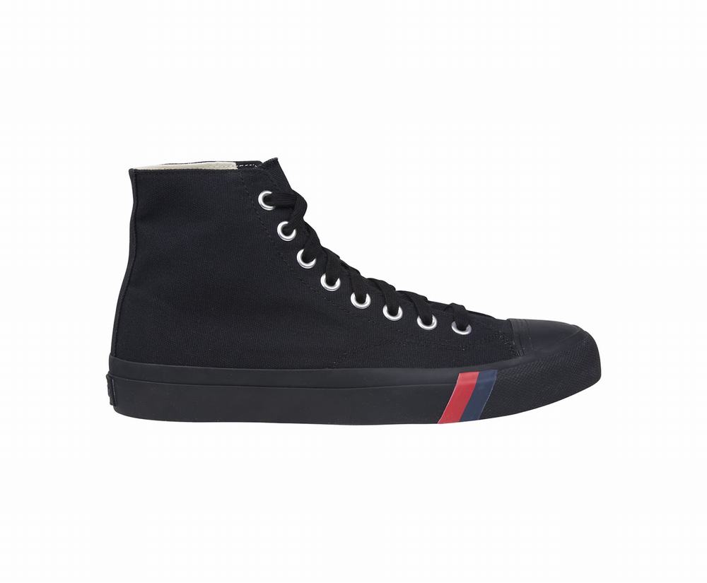 Men's Keds Royal Hi Trainers Black 4036298EB - South Africa